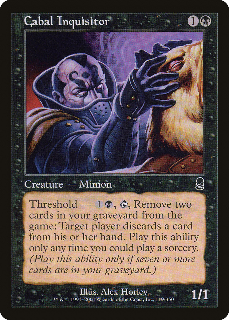 Cabal Inquisitor (ODY-119)  Foil - Odyssey