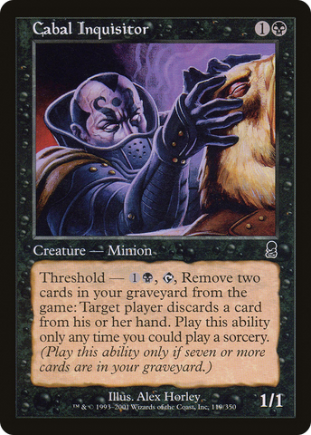 Cabal Inquisitor (ODY-119)  - Odyssey