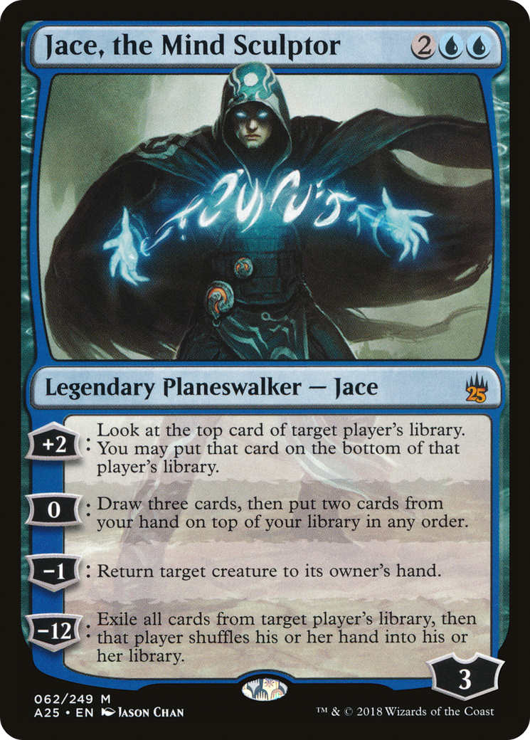 Jace, the Mind Sculptor (A25-062) - Masters 25 Foil