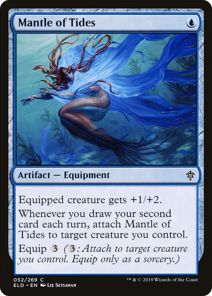 Mantle of Tides (ELD-052)  Foil - Throne of Eldraine