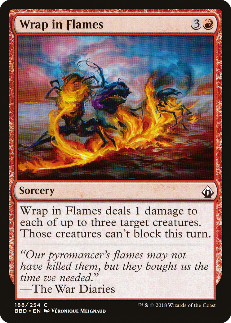 Wrap in Flames (BBD-188)  - Battlebond