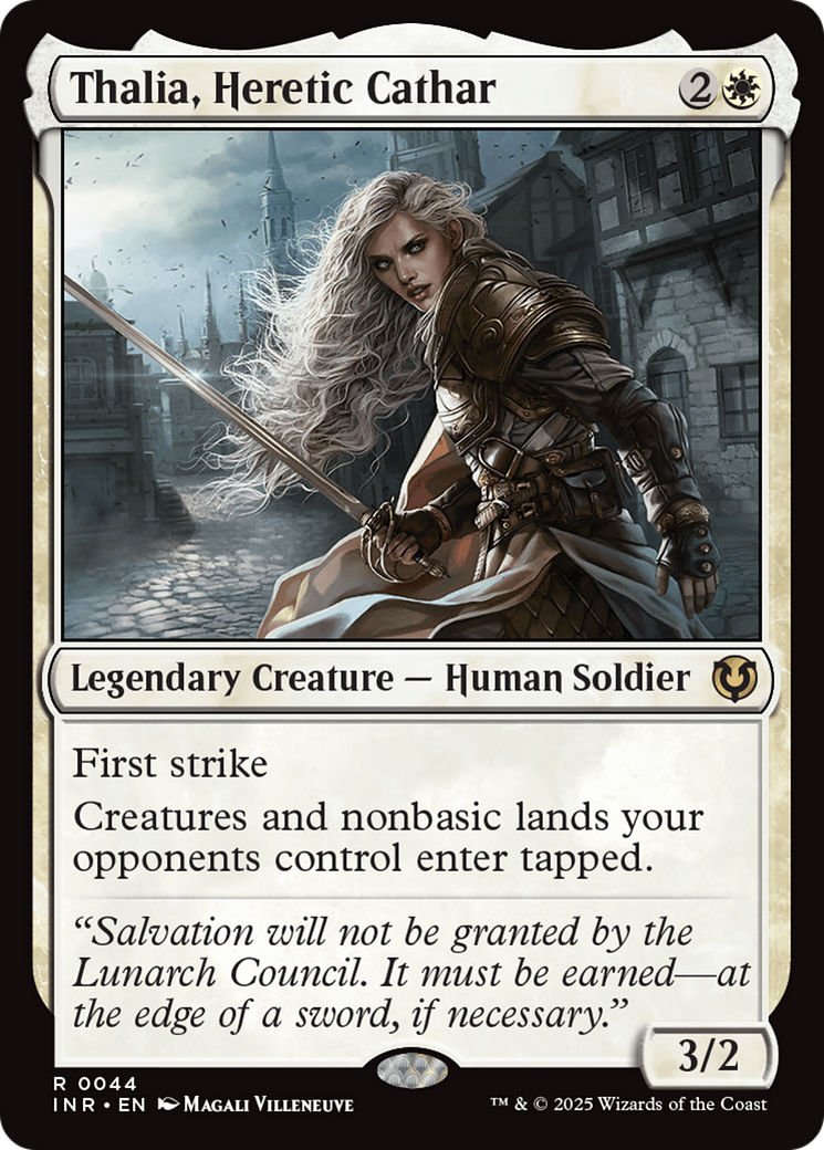Thalia, Heretic Cathar (INR-044)  Foil - Innistrad Remastered