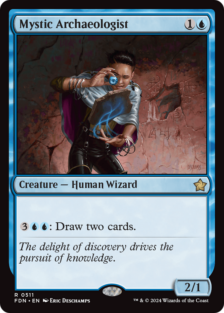 Mystic Archaeologist (FDN-511)  - Foundations