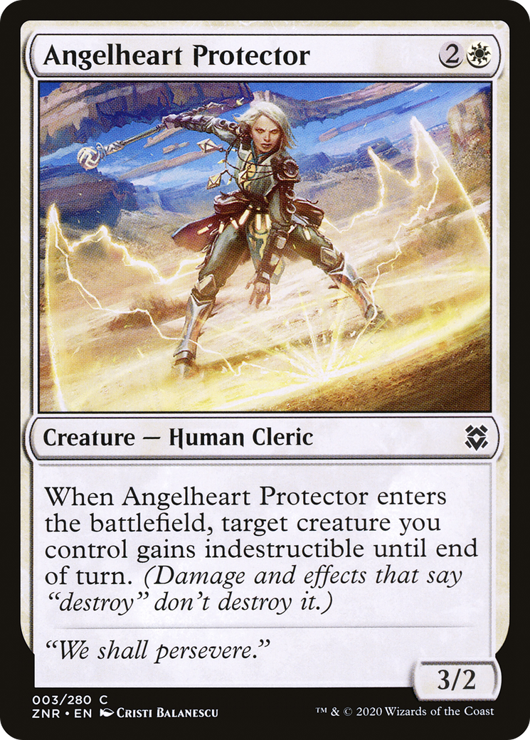 Angelheart Protector (ZNR-003)  - Zendikar Rising