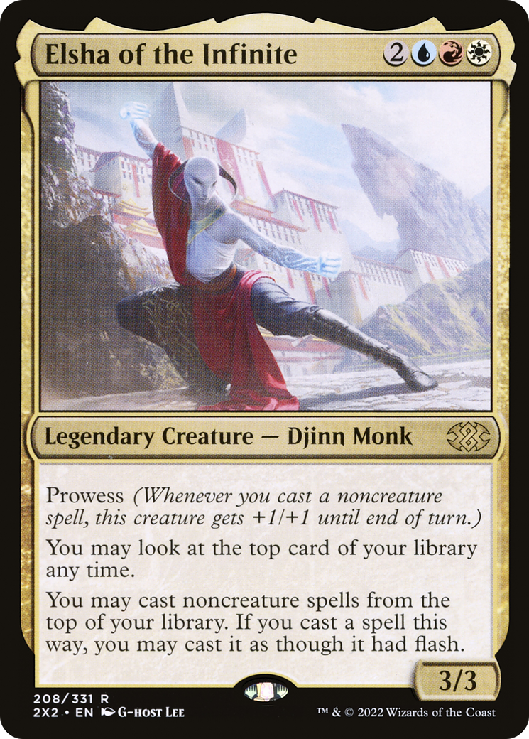 Elsha of the Infinite (2X2-208)  - Double Masters 2022