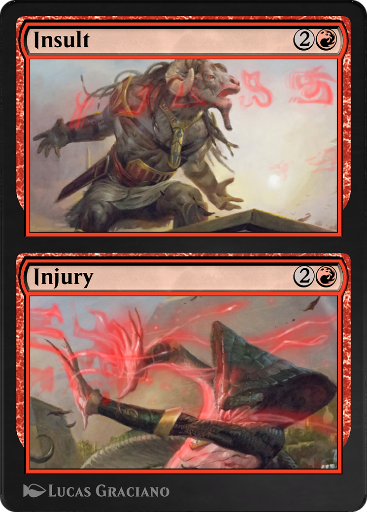 Insult // Injury (AKR-162)  - Amonkhet Remastered