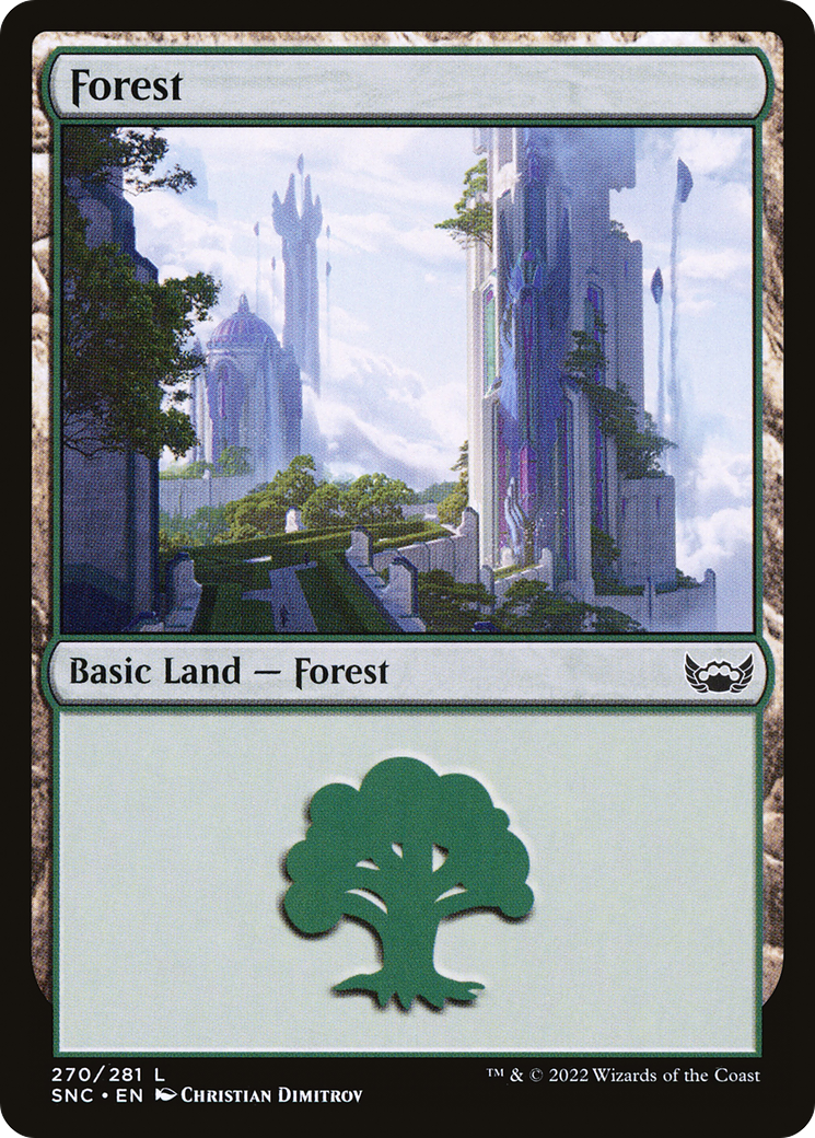 Forest (270) (SNC-270)  Foil - Streets of New Capenna