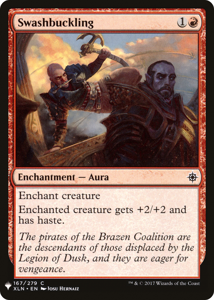 Swashbuckling (LIST-167)  - The List