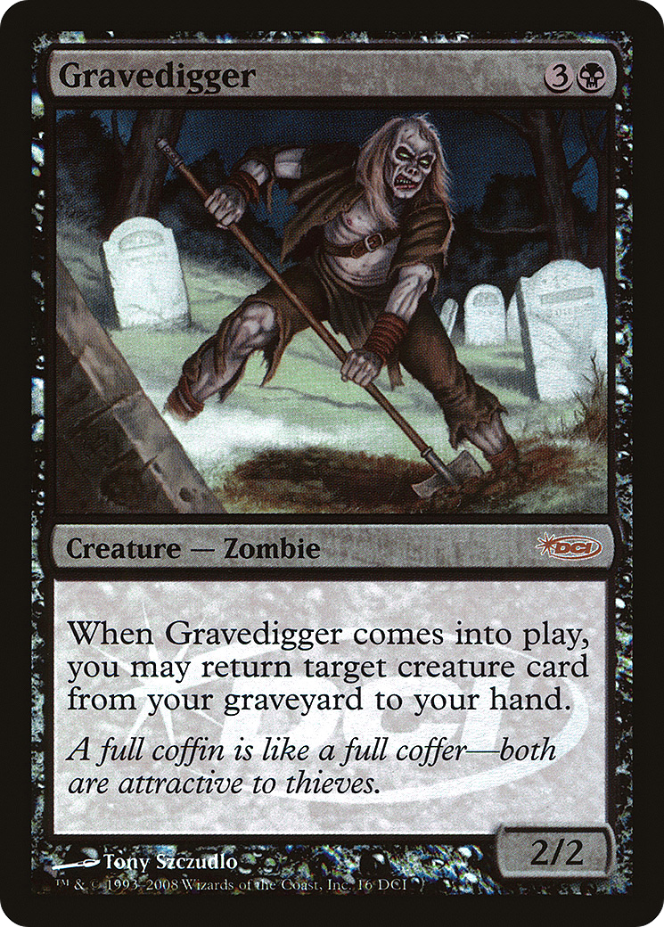Gravedigger (WPN-016)  Foil - DCI Promos