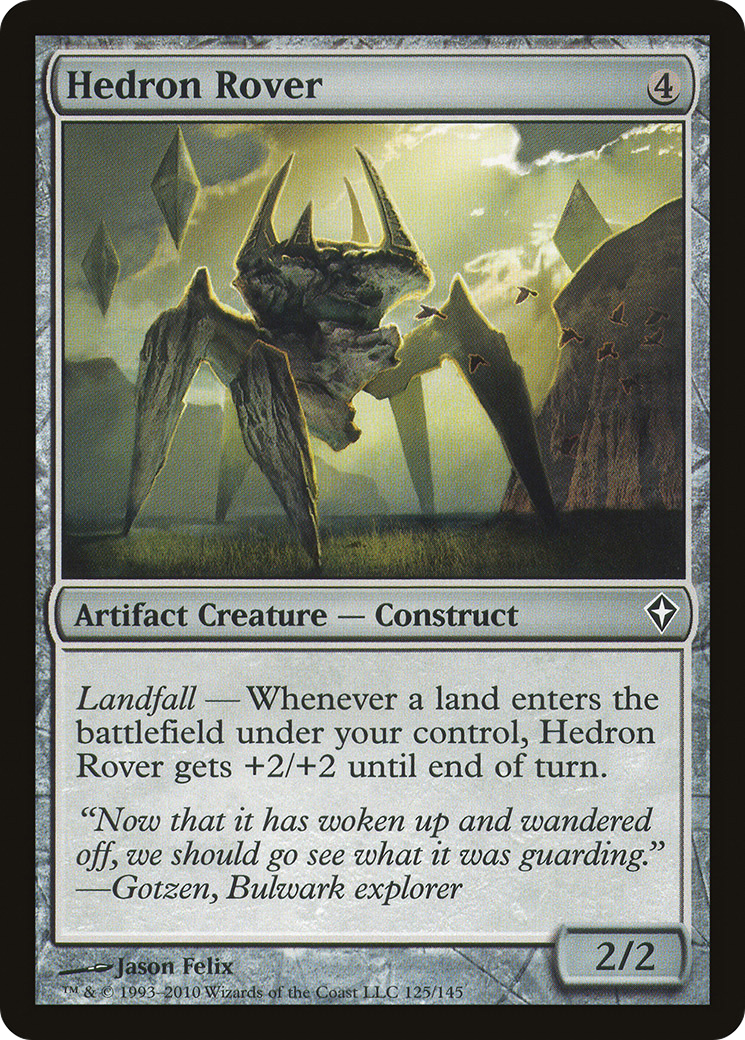 Hedron Rover (WWK-125)  Foil - Worldwake