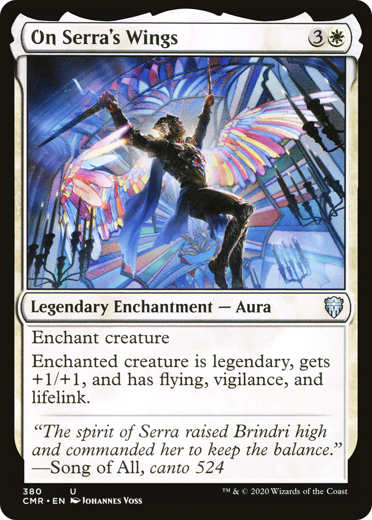 On Serra's Wings (CMR-380)  - Commander Legends