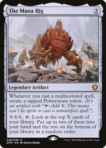 The Mana Rig (DMC-028)  - Dominaria United Commander