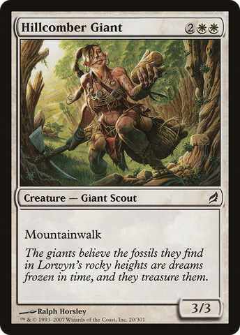 Hillcomber Giant (LRW-020)  - Lorwyn