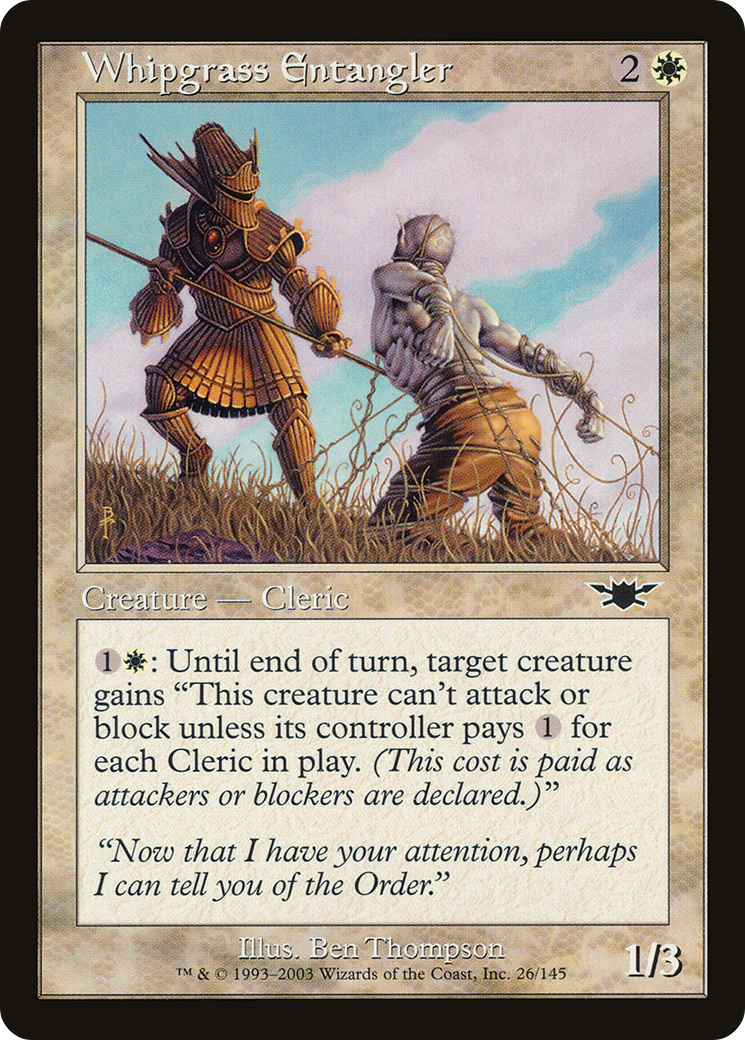 Whipgrass Entangler (LGN-026)  Foil - Legions