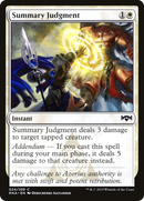Summary Judgment (RNA-024)  Foil - Ravnica Allegiance