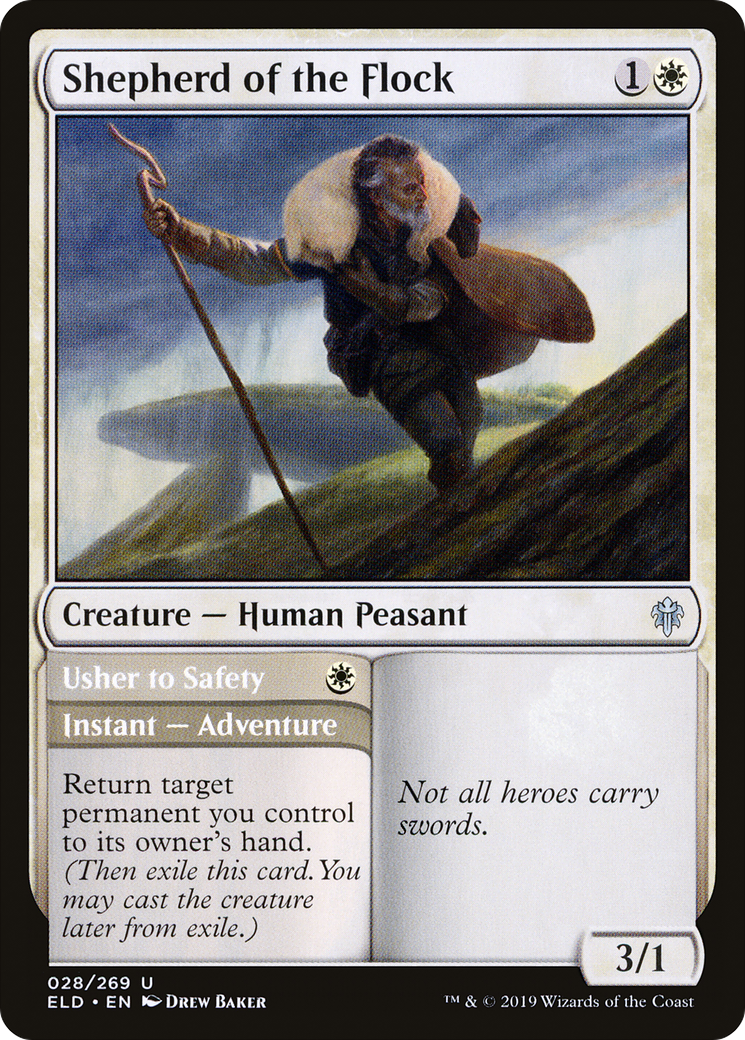 Shepherd of the Flock (ELD-028) - Throne of Eldraine
