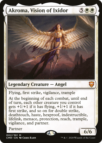 Akroma, Vision of Ixidor (CMR-002)  - Commander Legends