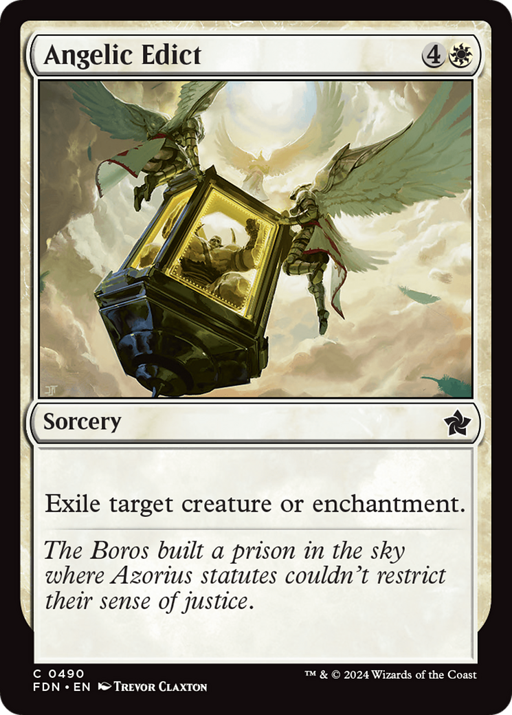 Angelic Edict (FDN-490)  - Foundations