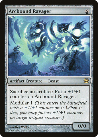 Arcbound Ravager (MMA-198)  Foil - Modern Masters