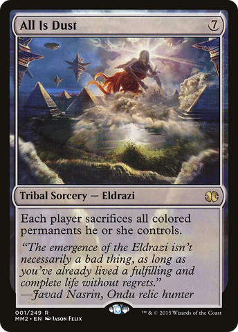 All Is Dust (MM2-001)  - Modern Masters 2015