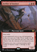 Defiler of Instinct (Extended Art) (DMU-406)  Foil - Dominaria United: (Extended Art)