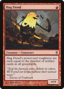Slag Fiend (NPH-095)  Foil - New Phyrexia