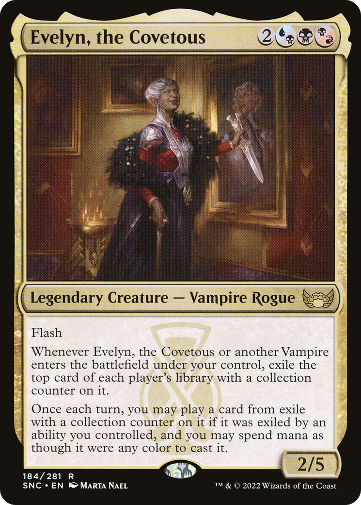 Evelyn, the Covetous (SNC-184)  - Streets of New Capenna