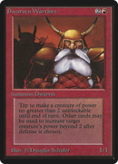 Dwarven Warriors (LEB-)  - Limited Edition Beta