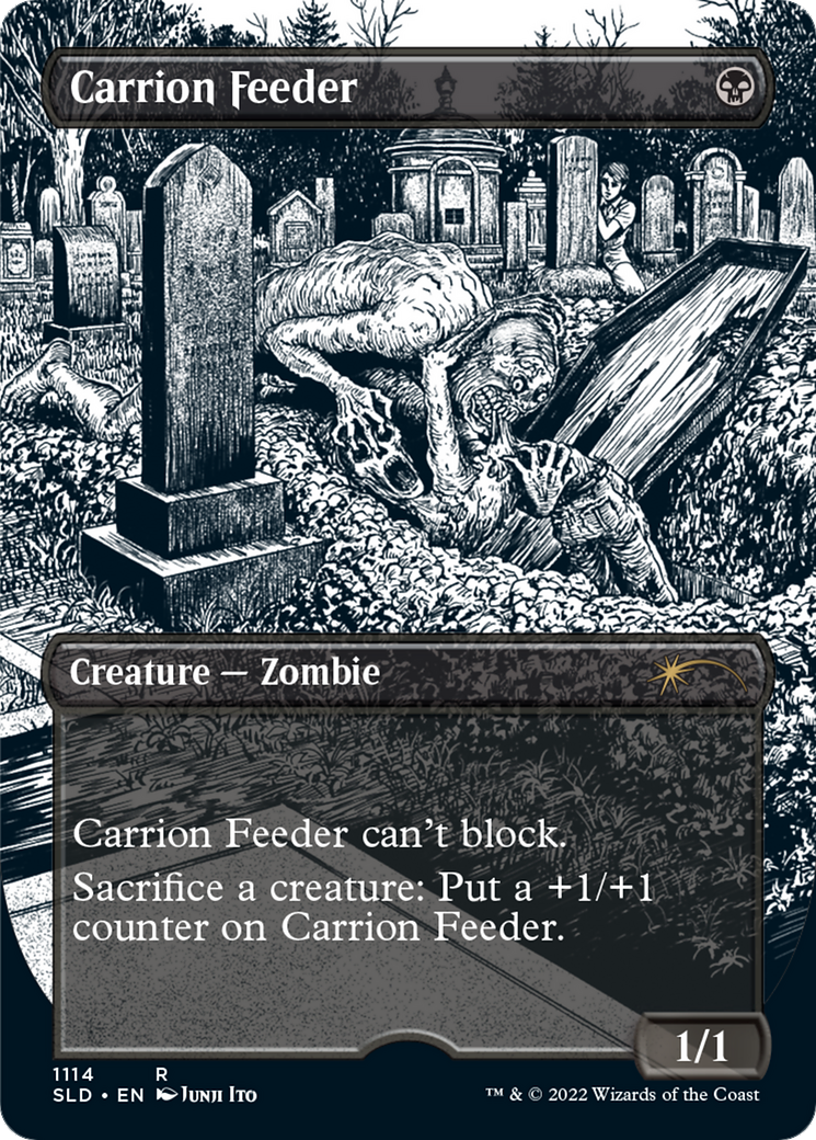 Carrion Feeder (Borderless) (SLD-1114)  - Secret Lair Drop