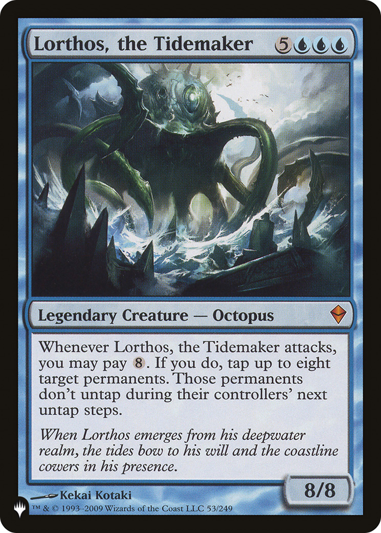 Lorthos, the Tidemaker (LIST-53/249)  - The List