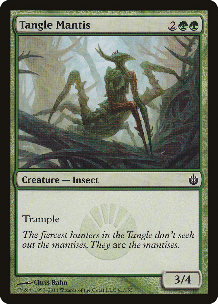 Tangle Mantis (MBS-091)  - Mirrodin Besieged