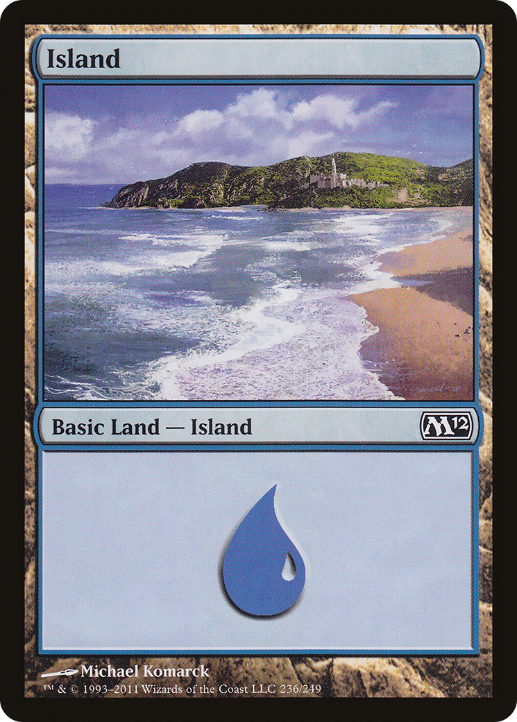 Island (236) (M12-236)  - Magic 2012