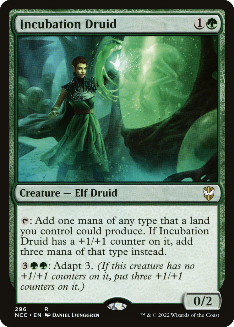 Incubation Druid (NCC-296)  - New Capenna Commander