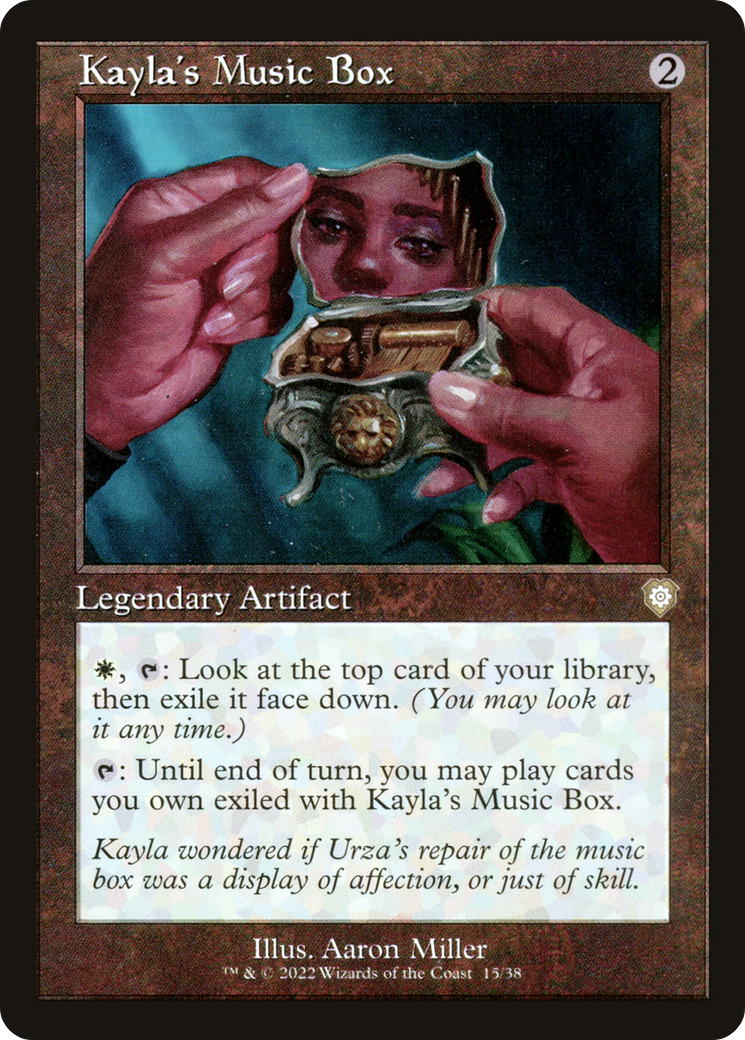 Kayla's Music Box (Retro Frame) (BRC-015)  - The Brothers' War Commander