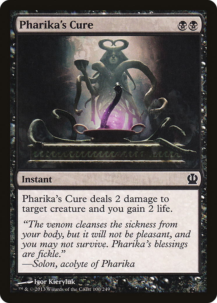 Pharika's Cure (THS-100)  Foil - Theros
