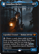 Jonathan Harker - Jacob Hauken, Inspector (VOW-332)  Foil - Innistrad: Crimson Vow: (Double Faced Transform) (Borderless)