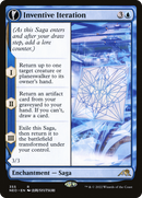 Inventive Iteration (Showcase) (NEO-355)  Foil - Kamigawa: Neon Dynasty: (Showcase, fandfc)