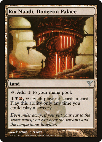 Rix Maadi, Dungeon Palace (DIS-)  Foil - Dissension