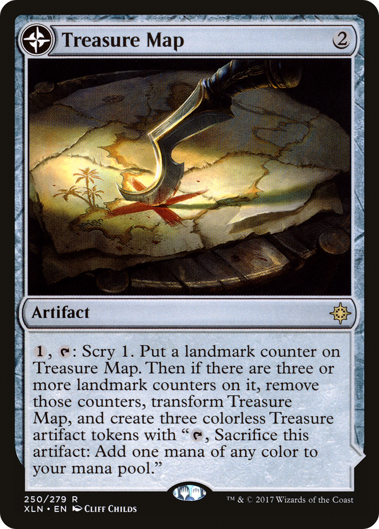 Treasure Map (XLN-250)  - Ixalan: (compasslanddfc)