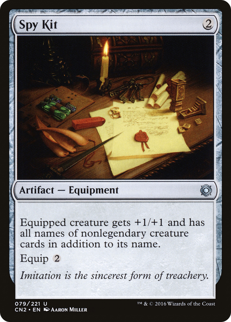 Spy Kit (CN2-079)  Foil - Conspiracy: Take the Crown