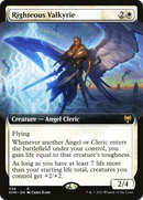 Righteous Valkyrie (Extended Art) (KHM-338)  - Kaldheim: (Extended Art)