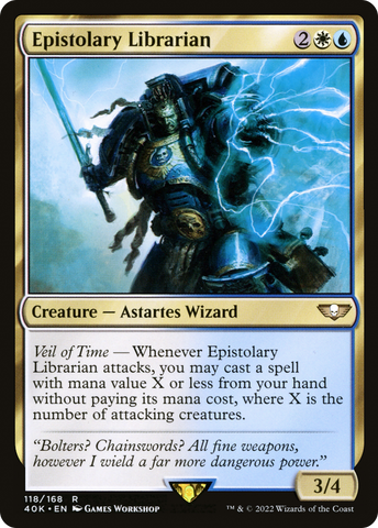 Epistolary Librarian (40K-118)  - Warhammer 40,000 Commander