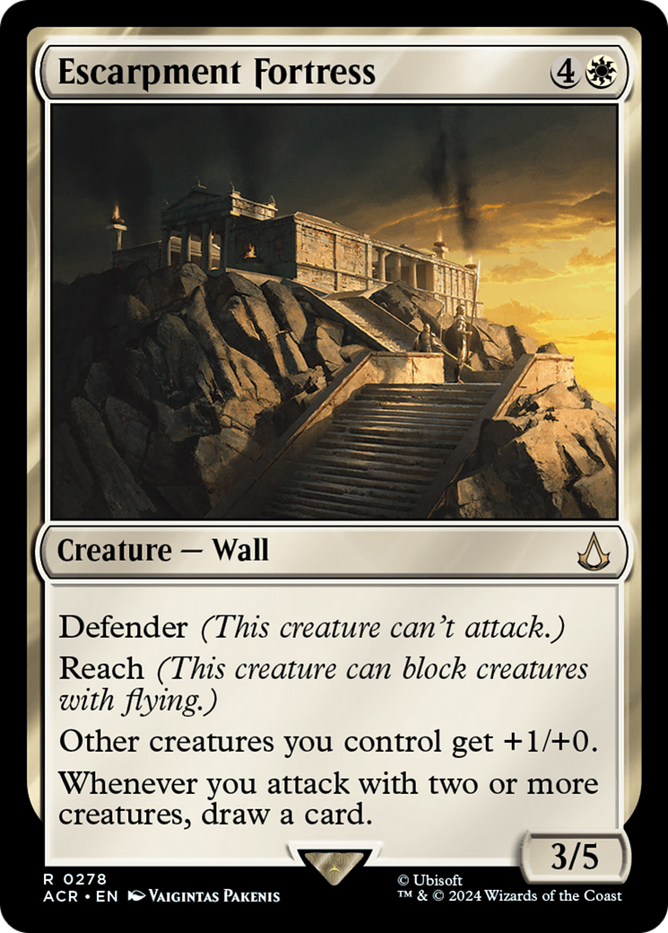 Escarpment Fortress (ACR-278)  - Assassin's Creed