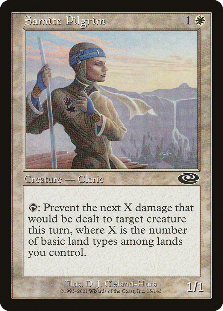 Samite Pilgrim (PLS-015)  Foil - Planeshift