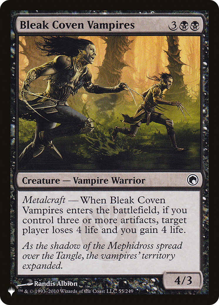 Bleak Coven Vampires (LIST-SOM-55)  - The List