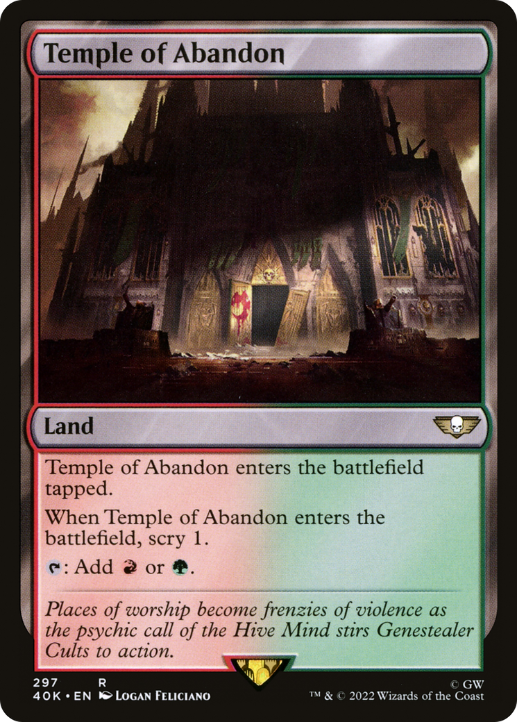 Temple of Abandon (40K-297)  - Warhammer 40,000 Commander