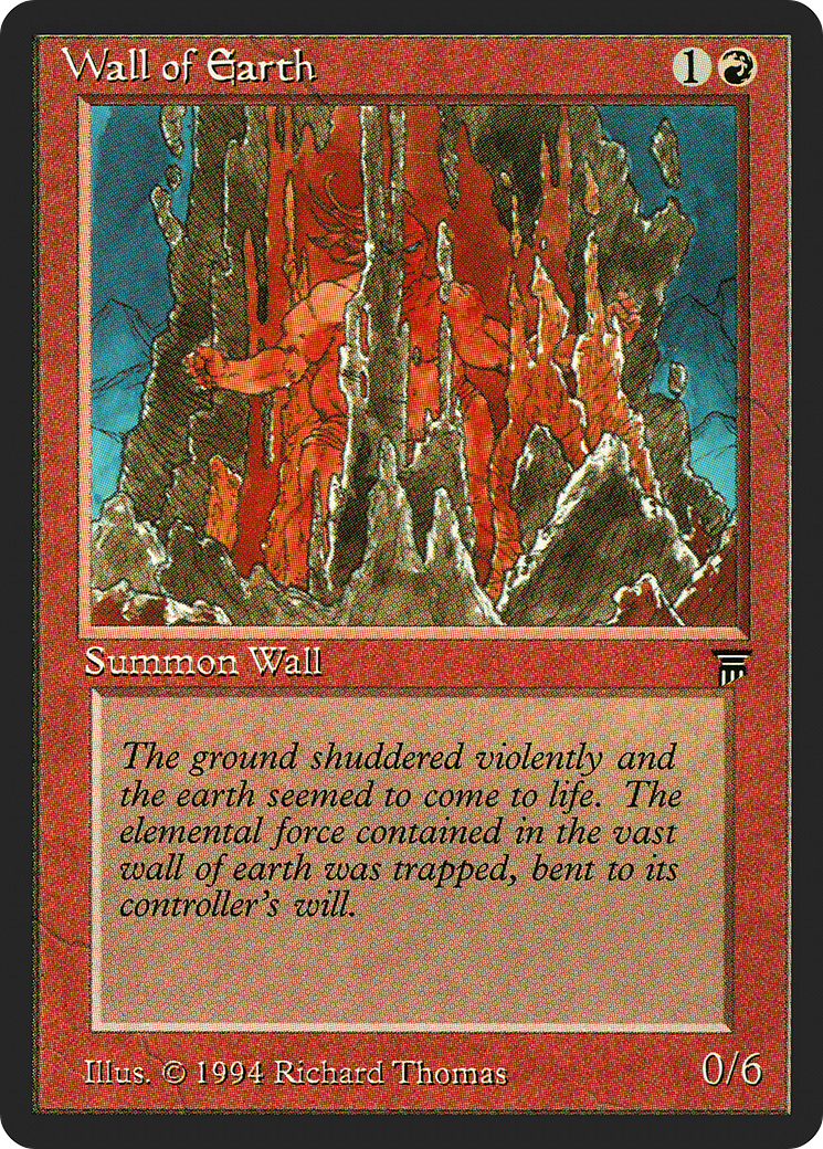 Wall of Earth (LEG-)  - Legends