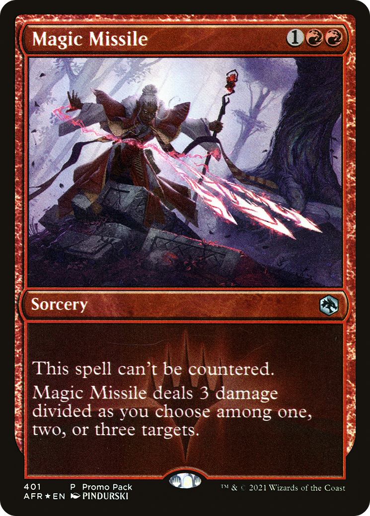 Magic Missile (PPAFR-401)  Foil - Adventures in the Forgotten Realms