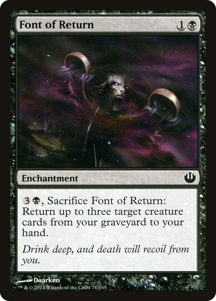 Font of Return (JOU-071)  - Journey into Nyx