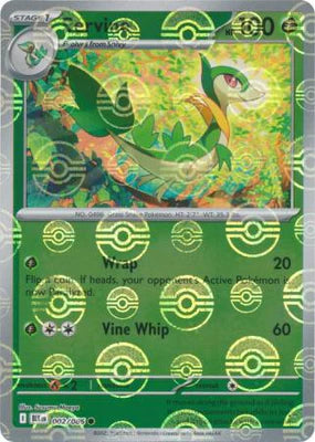 Servine (002/086) (Poke Ball Pattern) [Scarlet & Violet: Black Bolt]